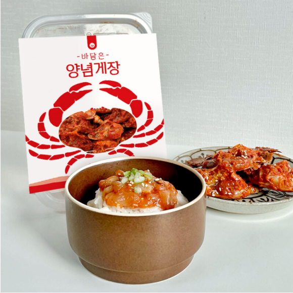 중하 새우로 만든 살로만 새우장 360g (양념/간장)